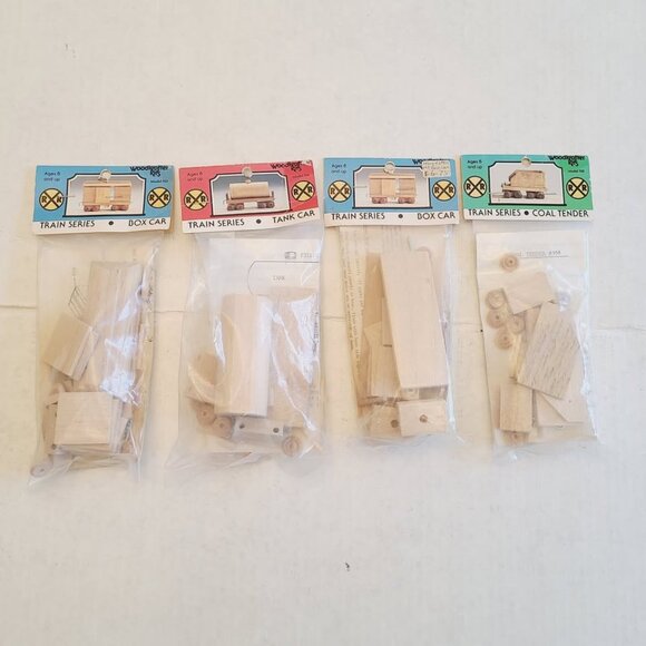 Woodkrafter Kits Lot of 4 From 1989 - Picture 1 of 8